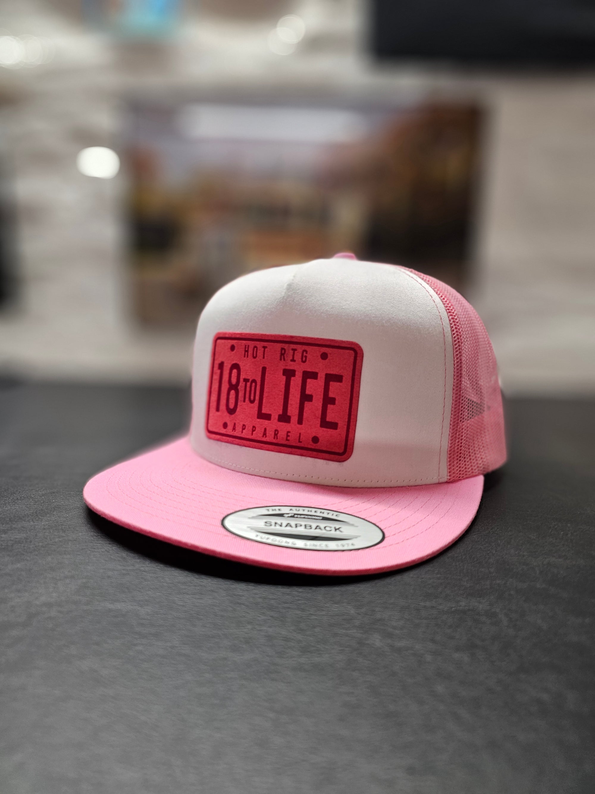 Flat Bill Lady Patch Hat