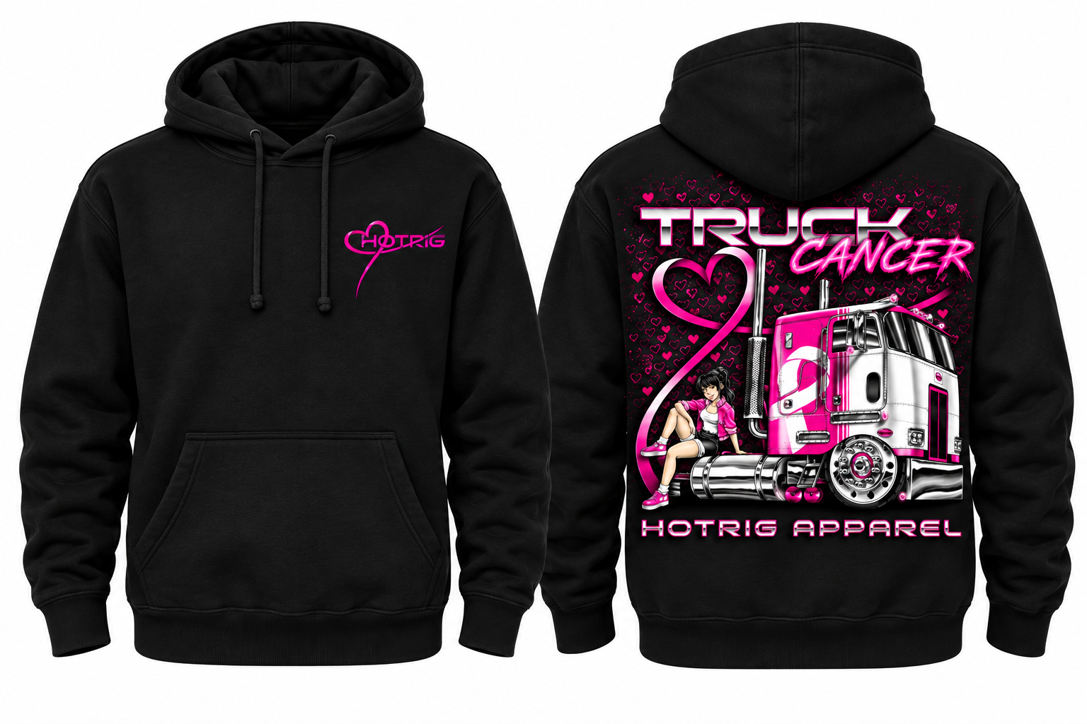 Truck Cancer Cabover HOODIE