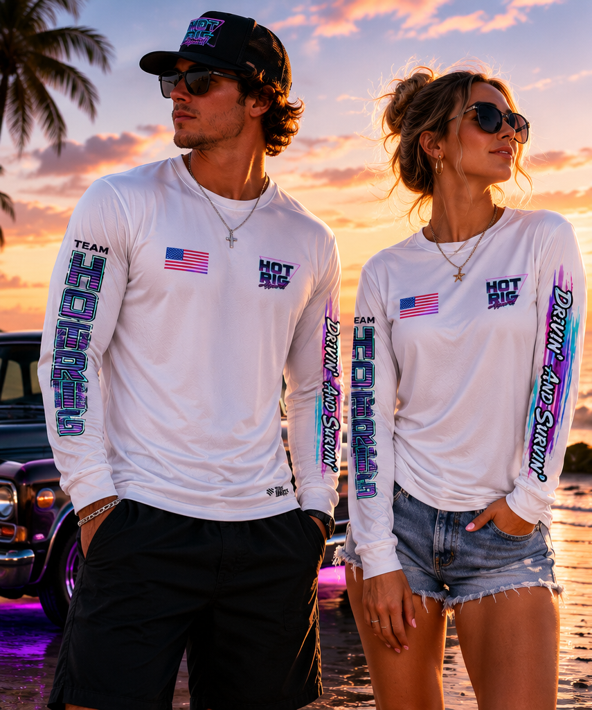 Nean Nights Long Sleeve Tee White