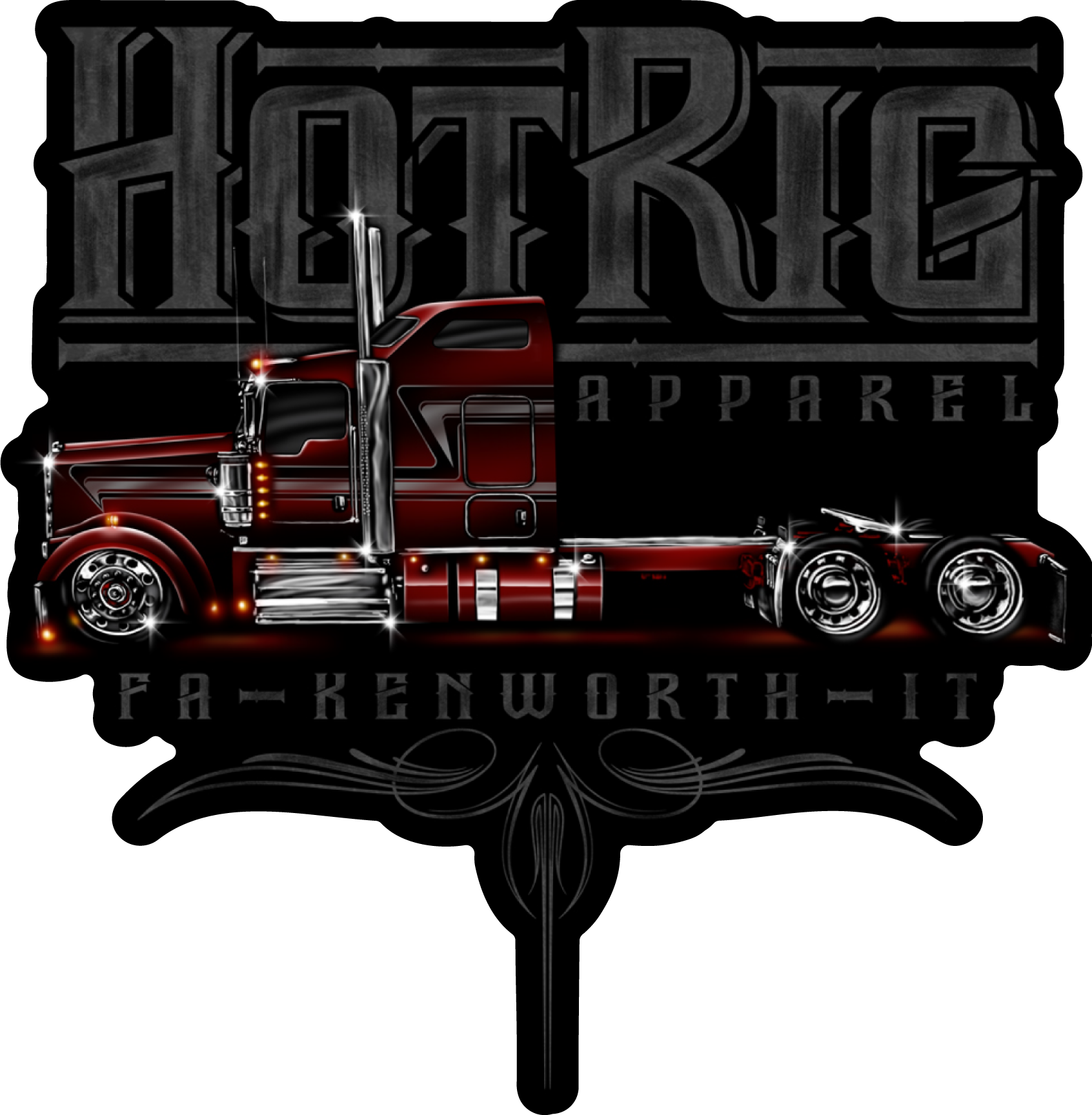 Fa-Kenworth-It Sticker