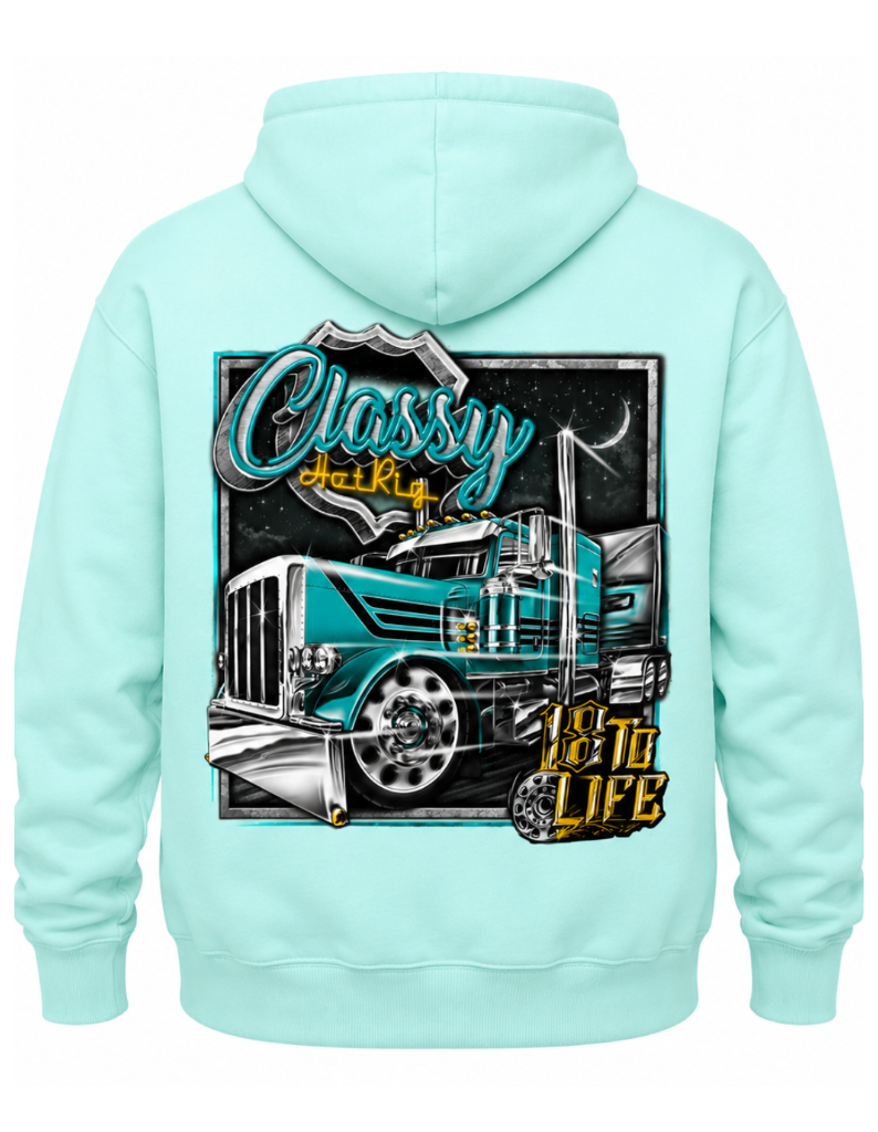 Classy Hoodie Mint