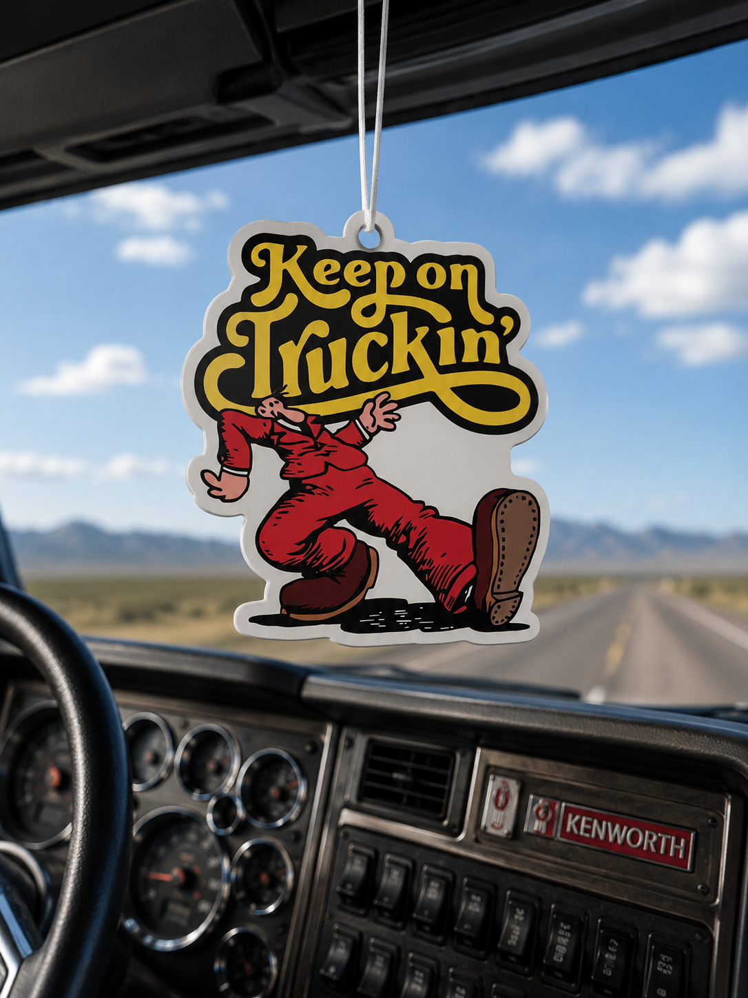 Keep on Truckin' Air Freshener