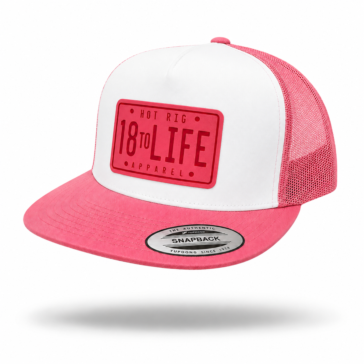 Flat Bill Lady Patch Hat
