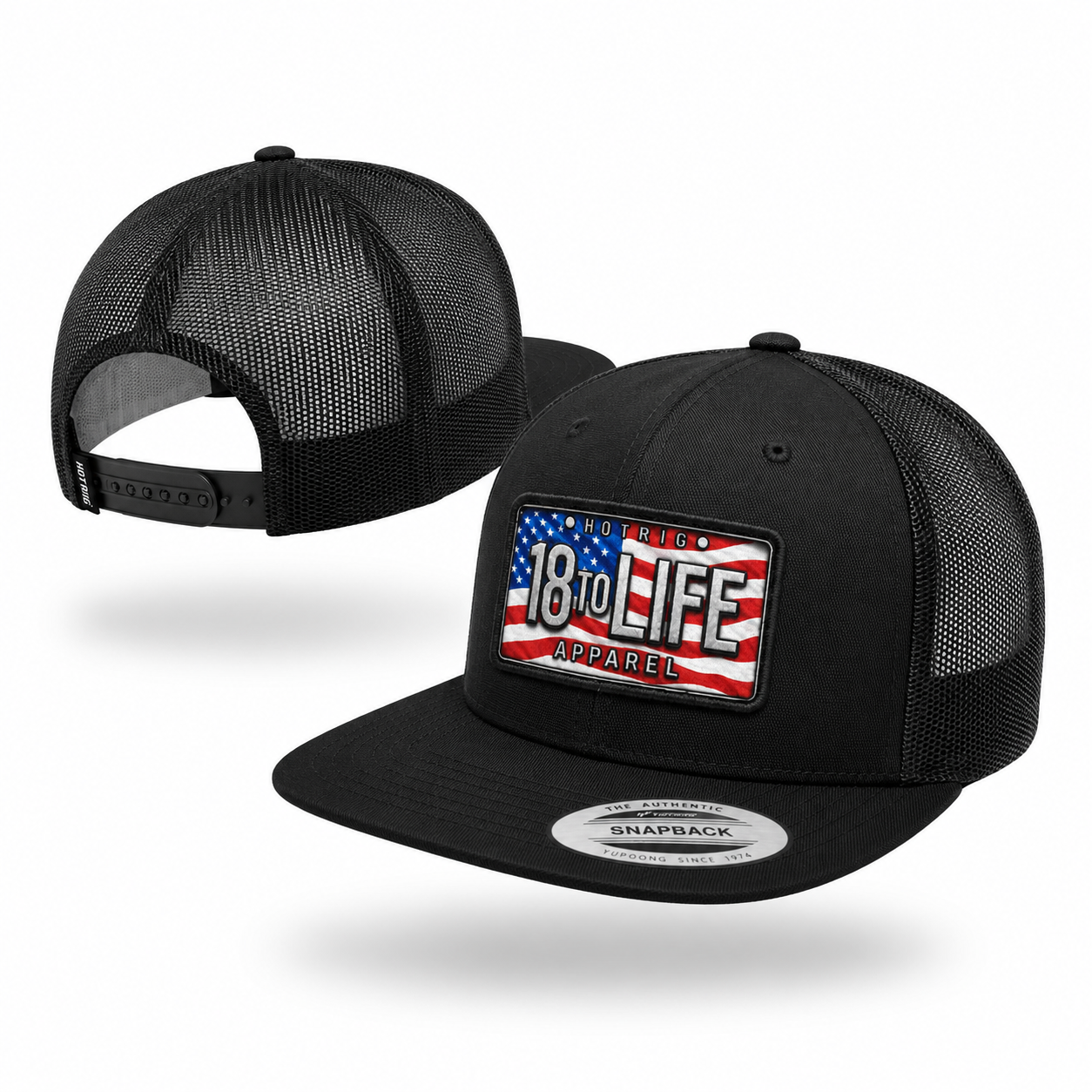 "Merica 18toLife Black Snapback
