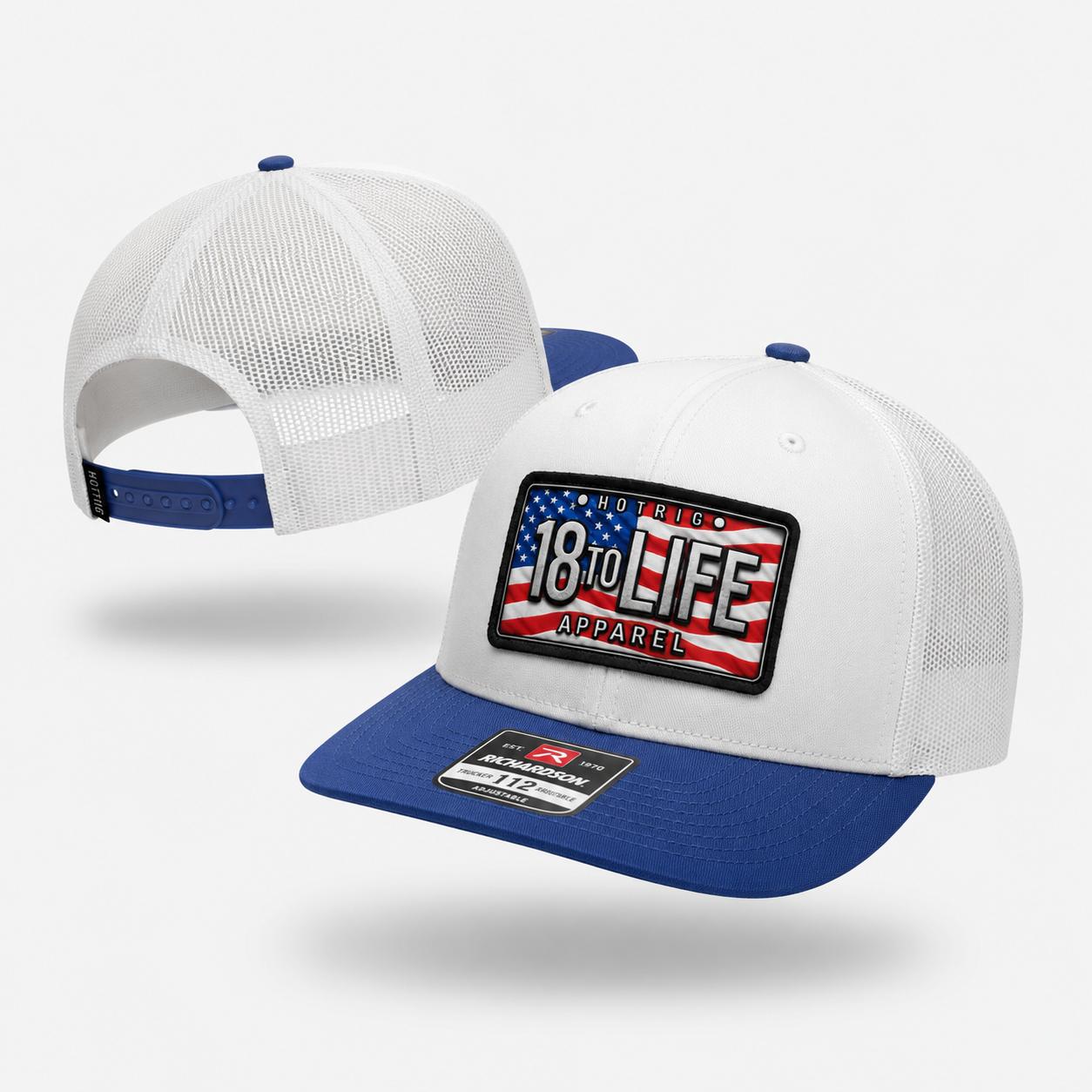 "Merica 18toLife Blue/White Snapback