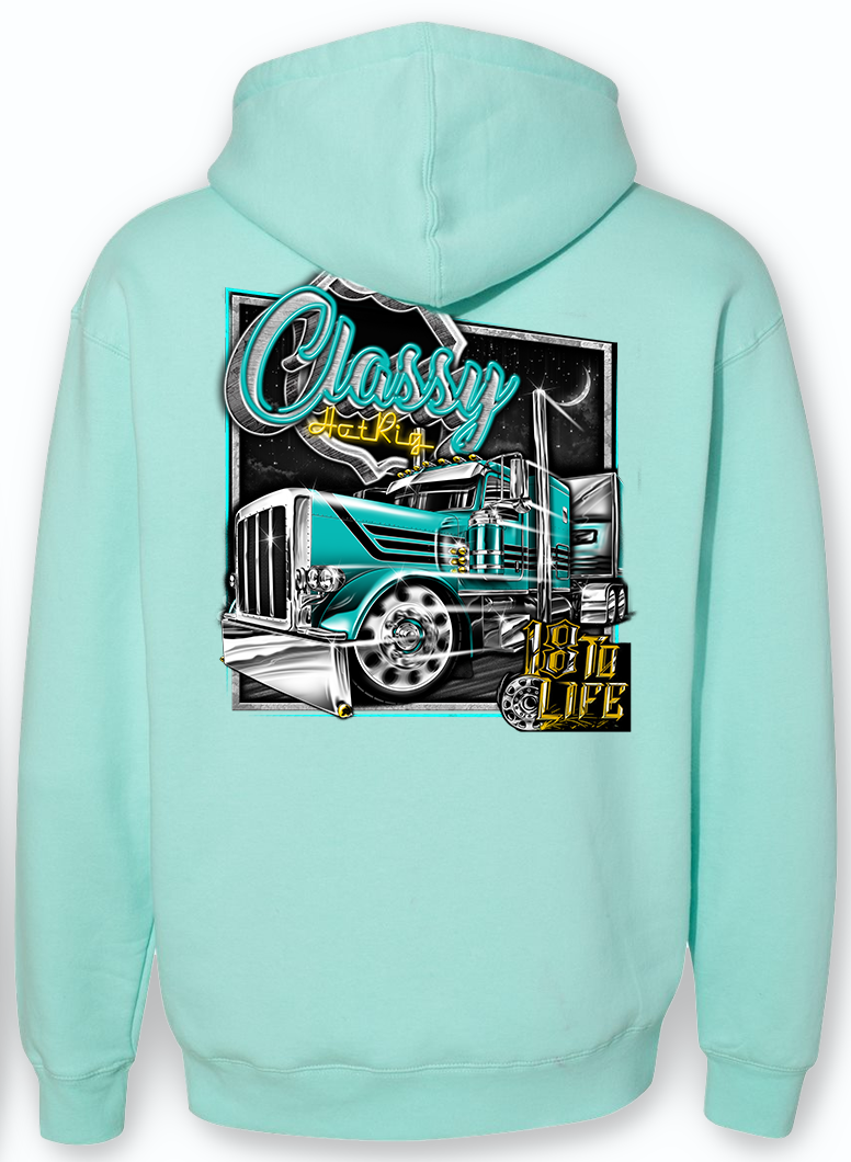 Classy Hoodie Mint