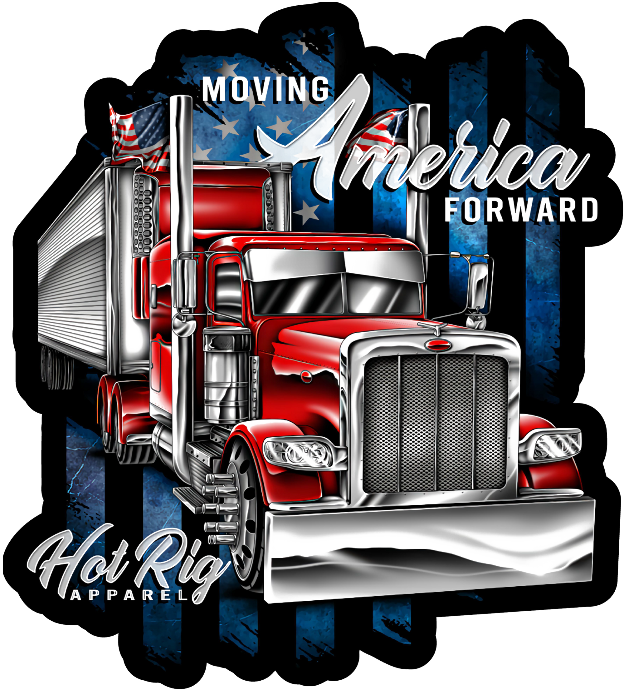 Moving America Forward Sticker