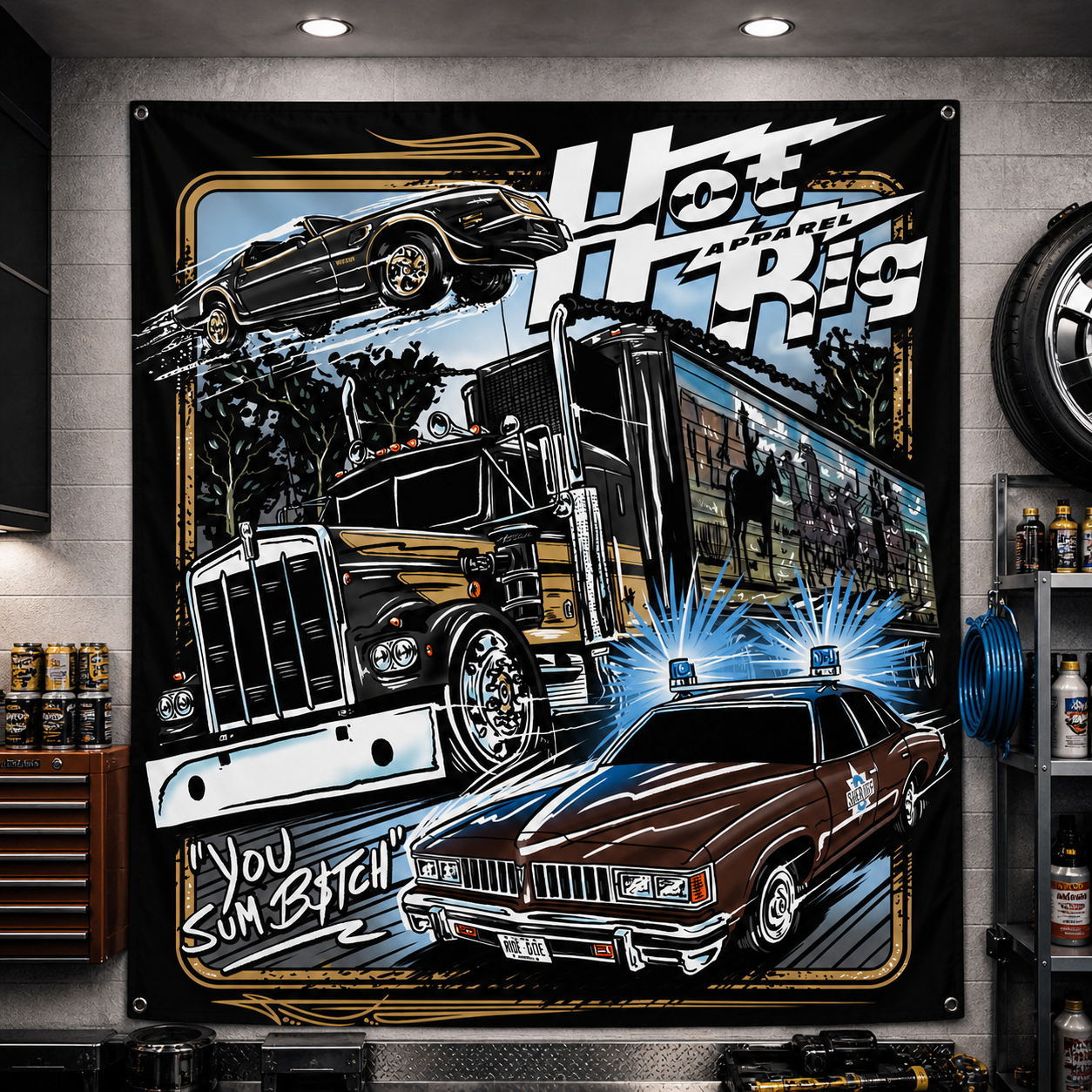Smokey and the Bandit Banner