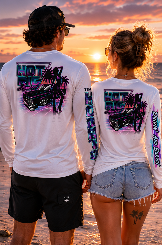 Nean Nights Long Sleeve Tee White