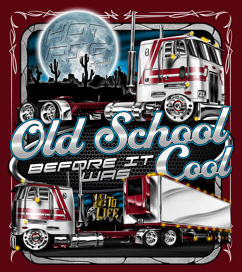OLD SCHOOL KOOL TEE - HOTRIG APPAREL